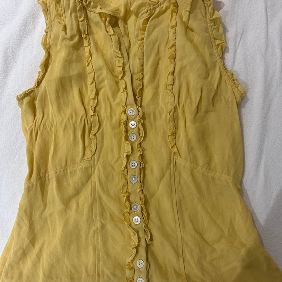 Yellow Banana Republic Tank Top Blouse - Picture 4 of 4